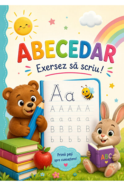 ABC Αλφάβητο – Βιβλίο γραφής γραμμάτων και εξάσκησης για παιδιά