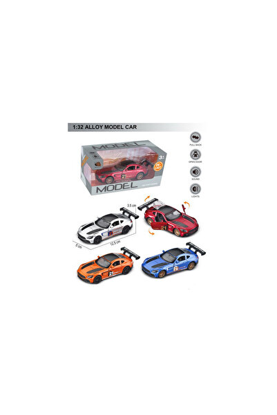 PlayFun Mașinuță Metal Die-Cast 1:32 Lumini LED Sunete Portiere Mobile Colecț...