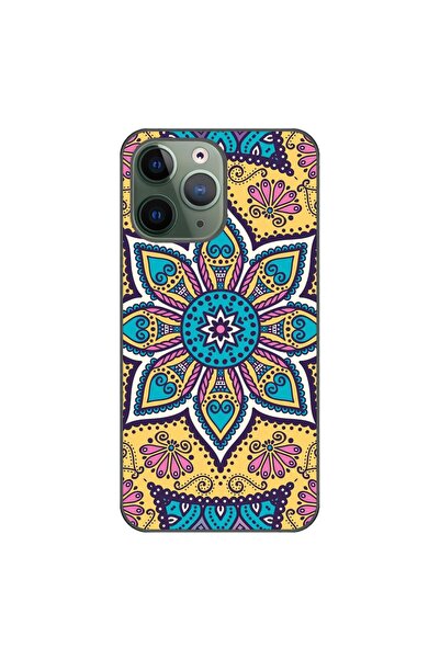 OEM Husa compatibila cu Apple iPhone 11 Pro Silicon Gel Tpu Model Mandala Twi...