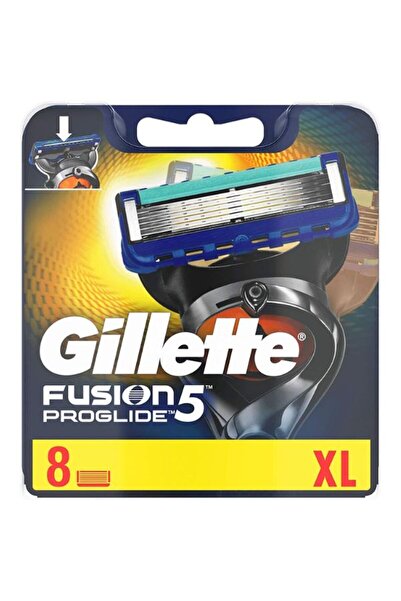 GÜMRÜK BEY Gillette Fusion 5 Proglide Replacement Razor Blades 8 Pack XL