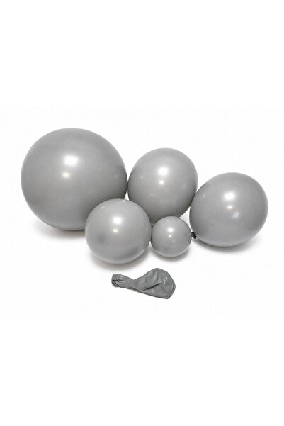 OEM Matte Balloons TX 15 Silver 18"-10/ Top Bottom Set