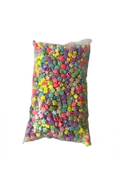 OEM Acrylic Flower Beads 5.8x10.5mm Mixed Color Macarons