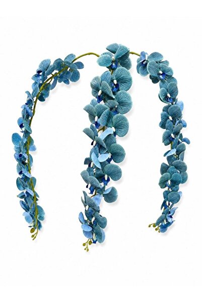 OEM Orhidee artificiala 21 flori 105 Bleu