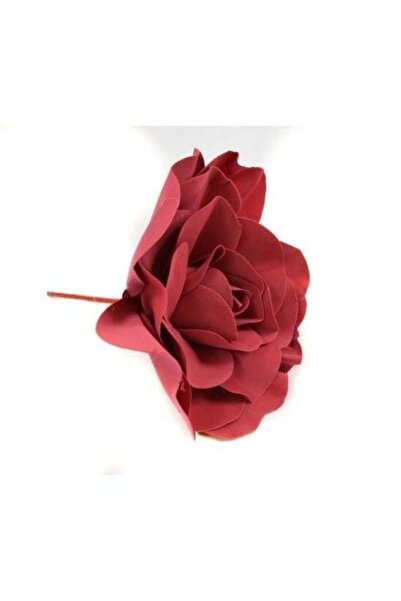OEM Flori Artificiale Trandafir Latex 30cm Grena