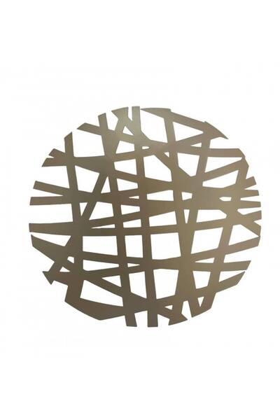 OEM Beige Striped Decorative Metal Plate