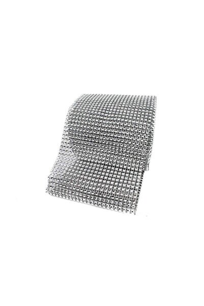 OEM Silver Rhinestone Ribbon 11.8 Cm/9 M