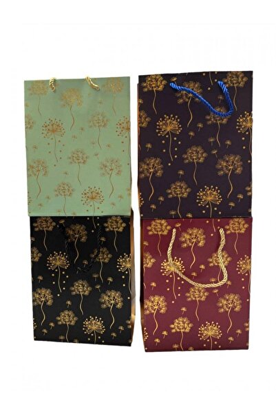 OEM Pungi cadou Cu Puf Papadie 12/set 31,5x42Hx12 Negru