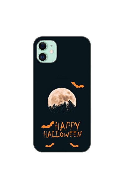 OEM Husa compatibila cu Apple iPhone 11 Silicon Gel Tpu Model Happy Halloween...