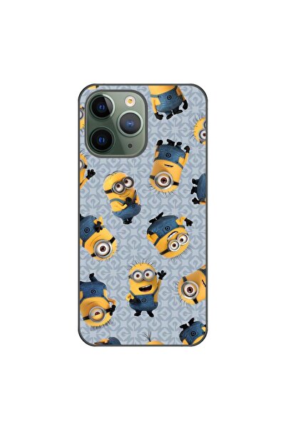 OEM Husa compatibila cu Apple iPhone 11 Pro Silicon Gel Tpu Model Pattern Min...
