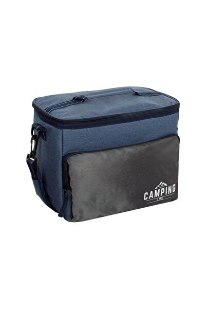OEM Geanta Izoterma Blue Jeans Antracit 30x18x24cm - 12L, Ideal pentru Utiliz...
