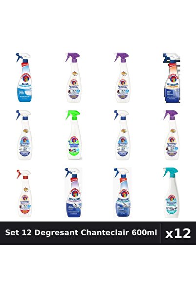 Chanteclair Set 12 Degresant Universal 600ml - Anti-Miros, Bicarbonat, Extra ...
