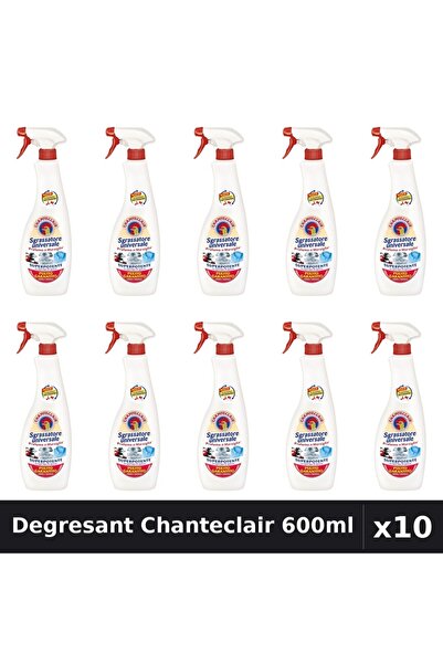 Chanteclair Set 10 Degresant Universal 600ml - Marsilia - Curățenie Eficientă