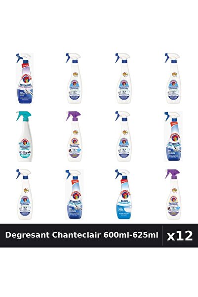 Chanteclair Set 12 Degresant Universal 600ml-625ml - Bicarbonat, Lavanda, Ant...