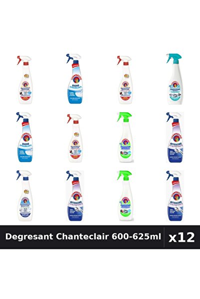 Chanteclair Set 12 Degresant Universal 600-625ml - 6 Arome, Marsilia, Lamaie,...