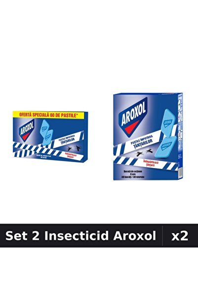 Aroxol Set 2 Produse Anti-Insecte - Pastile/Spirale Anti-Insecte
