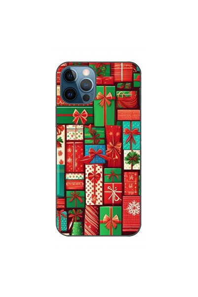 OEM Husa compatibila cu Apple iPhone 12 Pro Max Silicon Gel Tpu Model Xmas Gi...