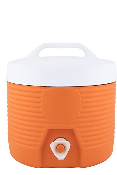 ALSAIF Insulated Plastic Water Cooler, 4 Liters, Orange