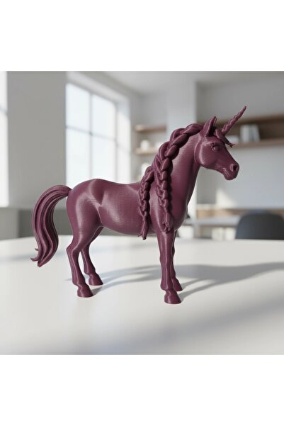 OEM 3D Printed Decorative Unicorn Figurine for Office
