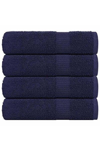 vidaxl Bath towels, FROGN, 4 pcs., navy blue, 100 x 150 cm, 360 g/m²