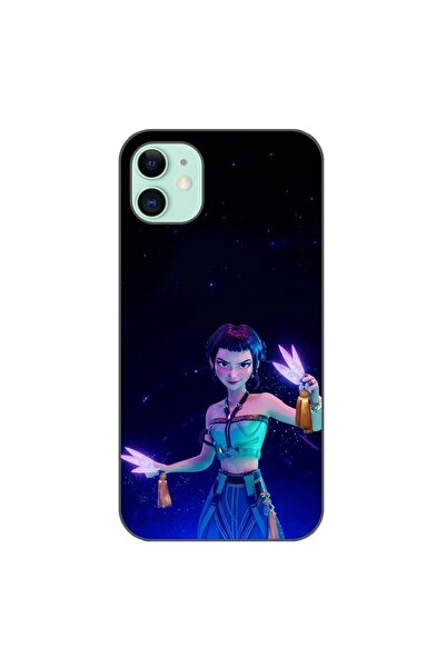 OEM Husa compatibila cu Apple iPhone 11 Silicon Gel Tpu Model KPop Demon Hunt...