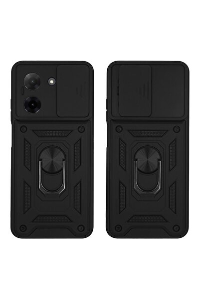Sonique Θήκη Ring Armor CamPro για Xiaomi Redmi A5 4G (173.45mm) Μαύρο