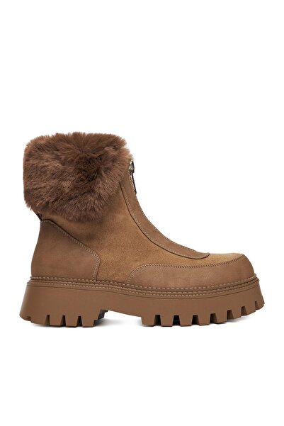 DeeZee Botine de damă 19001-1 Maro
