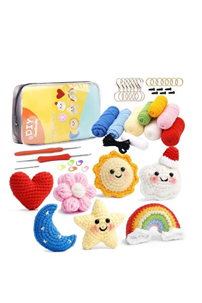 Arabest Crochet Kit for Beginners & Grown-ups,Starter Kit with 10 Colors Yarn...