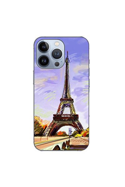 OEM Husa compatibila cu Apple iPhone 13 Pro Silicon Gel Tpu Model Desen Turnu...