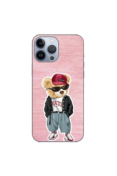 OEM Husa compatibila cu Apple iPhone 13 Pro Max Silicon Gel Tpu Model Pink Je...