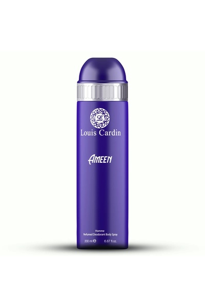 Louis Cardin , Ameen, Deodorant Spray, For Men, 200 ml