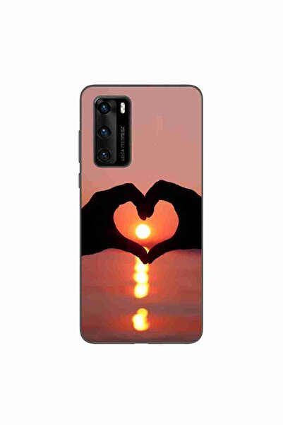 OEM Husa compatibila cu Huawei P40 Silicon Gel Tpu Model Glow of Love