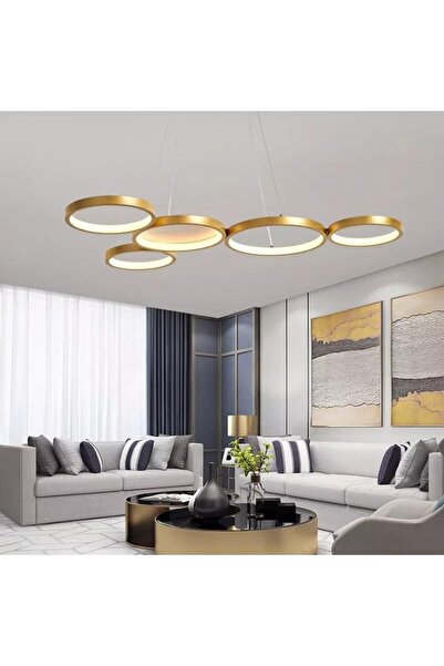 Elektroyou Basel Eskitme Kasa Günışığı Ledli Modern Ledli Sarkık Avize