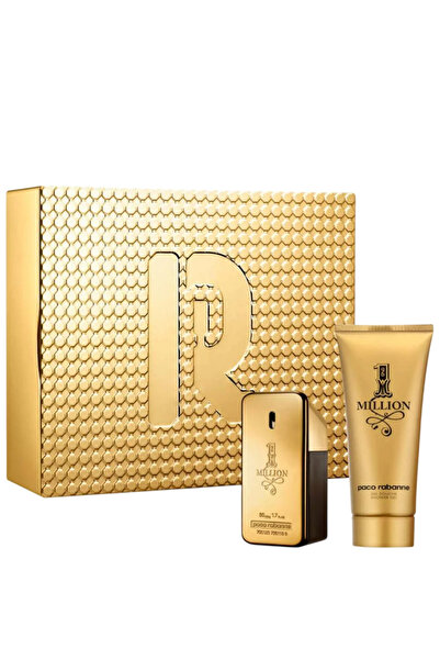 Paco Rabanne Комплект Paco Rabanne: 1 Million, Тоалетна вода, За мъже, 50 мл ...