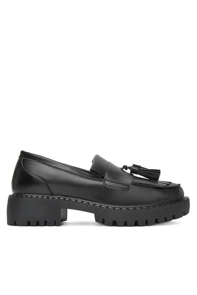 DeeZee Γυναικεία Μοκασίνια 62010D Μαύρα