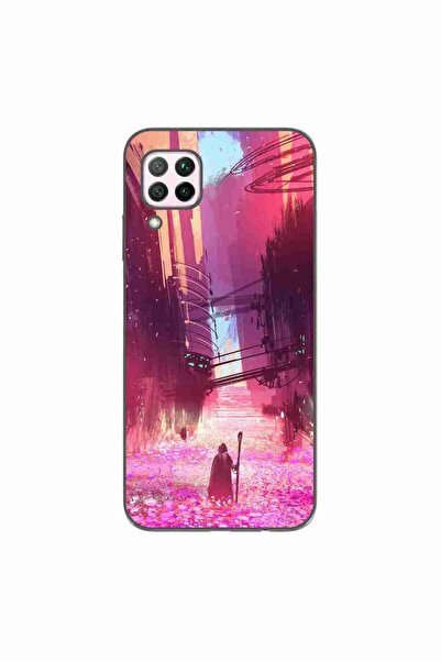 OEM Husa compatibila cu Huawei P40 Lite Silicon Gel Tpu Model Fantasy Wizard