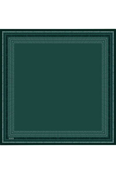 Aker Green 90X90 Silk Twill Scarf
