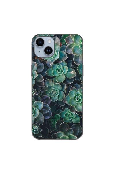 OEM Husa compatibila cu Apple iPhone 14 Plus Silicon Gel Tpu Model Flori de S...