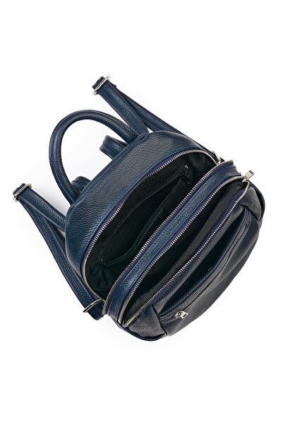 myOwn Rucsac de damă din piele Jonathan bleumarin