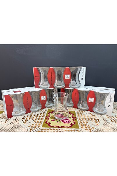 Paşabahçe Vefa 18-Pack Tea Cup 130 ml