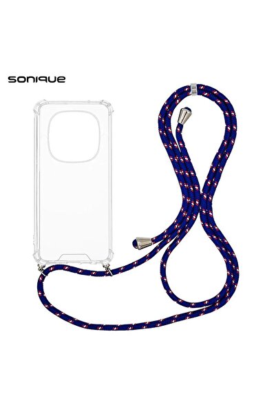 Sonique Θήκη Σιλικόνης με Κορδόνι Armor Clear Xiaomi Redmi Note 14 Pro 5G / R...