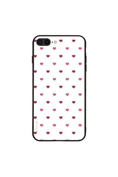 Sonique Θήκη Heart Series για Apple iPhone 7 Plus / iPhone 8 Plus Λευκό 01