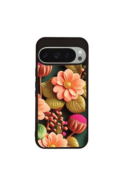 Sonique Θήκη 3D Flower Series για Google Pixel 9 Pro 5G Σομόν