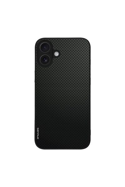 Sonique Θήκη Carbon Series για Apple iPhone 16 Plus Μαύρο 01