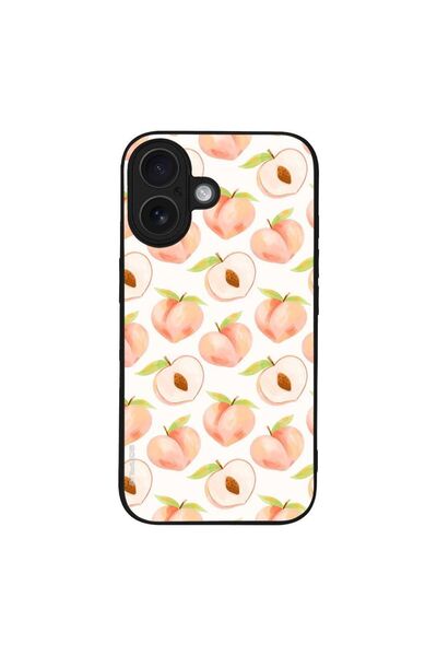Sonique Θήκη Fruit Series για Apple iPhone 16 Ροδάκινο