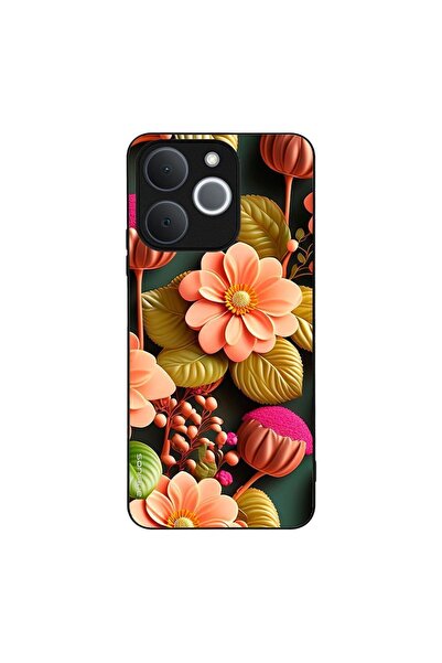 Sonique Θήκη 3D Flower Series για Realme Note 70T 4G Σομόν