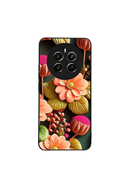 Sonique Θήκη 3D Flower Series για Realme 12 Plus 5G Σομόν