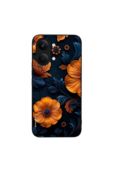 Sonique Θήκη 3D Flower Series για Xiaomi Poco X8 Pro Max 5G Πορτοκαλί 01
