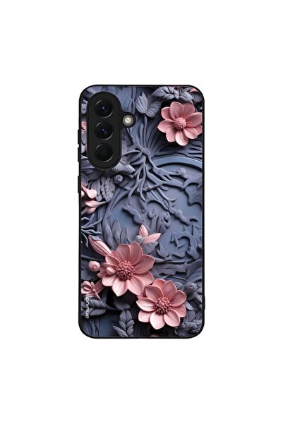 Sonique Θήκη 3D Flower Series για Samsung Galaxy A56 5G Ροζ 02