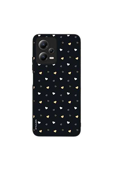 Sonique Θήκη Heart Series για Xiaomi Redmi Note 12 5G / Poco X5 5G Μαύρο 01