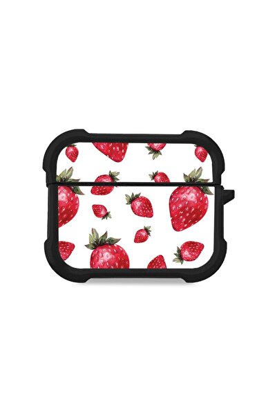 Sonique Θήκη Σιλικόνης Fruit Series για AirPods Pro / Pro 2 Φράουλα 01